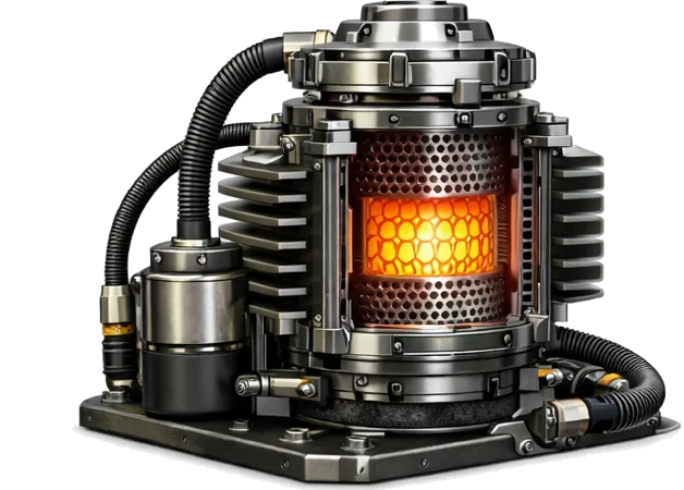 AMP·WICK Artemis thermal core concept